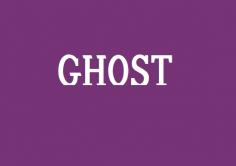 GHOST(ゴースト)の紹介